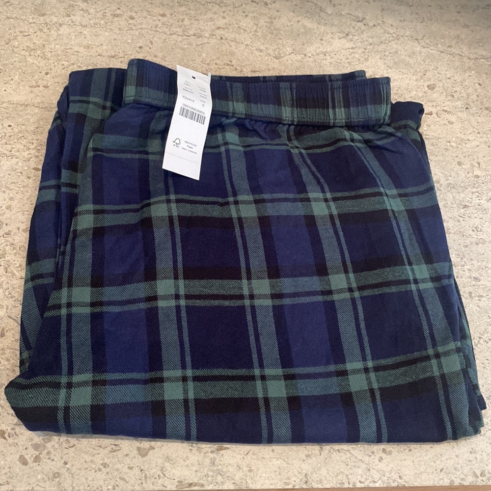 J. Crew Buffalo Check Flannel Pajama Jogger - Picture 7 of 12